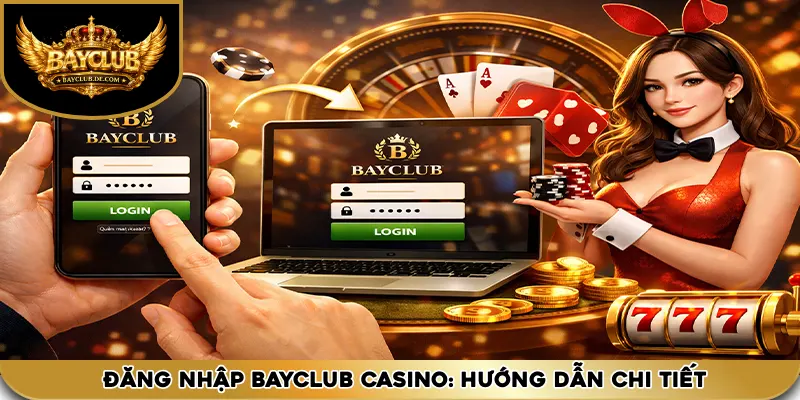 Đăng nhập bayclub casino hướng dẫn chi tiết